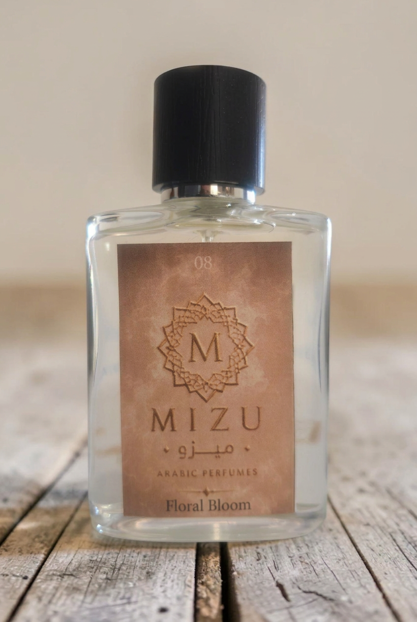 Floral Bloom bottle label edit