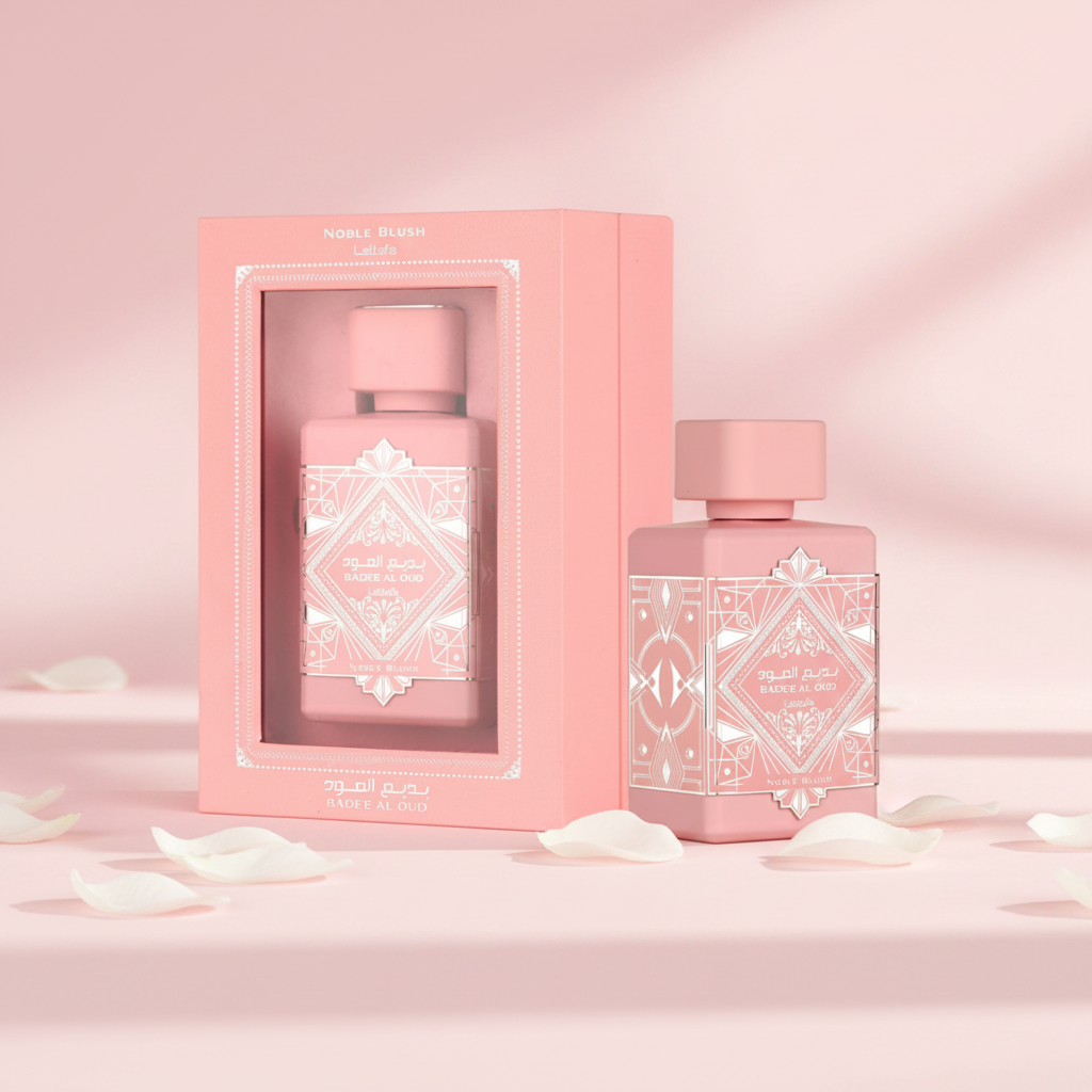 Lattafa Badee Al Oud Noble Blush – Soft Render
