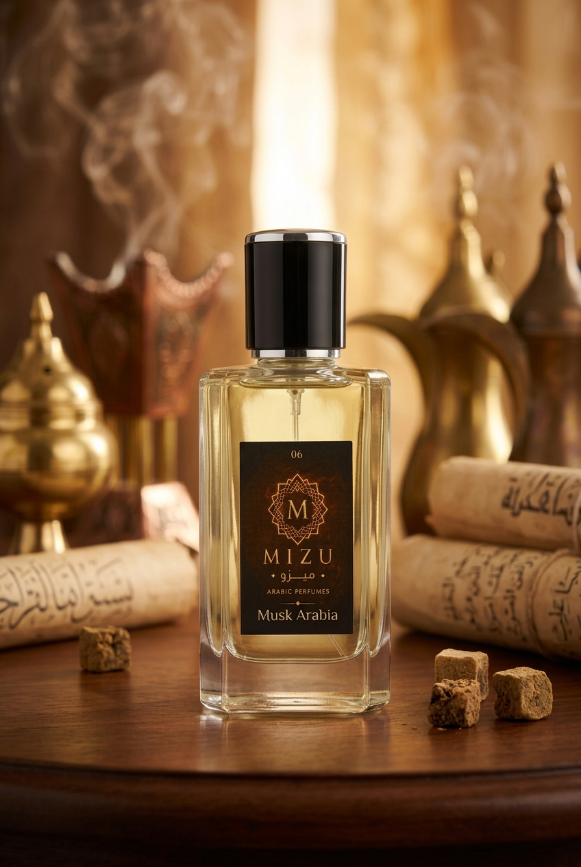 Musk Arabia bottle label edit